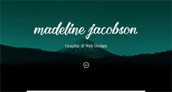 Desktop Screenshot of madelinejacobson.com