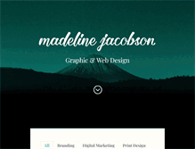 Tablet Screenshot of madelinejacobson.com